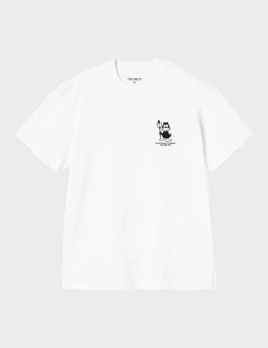 Camiseta Carhartt WIP S/SBumper Car T-Shirt Wht