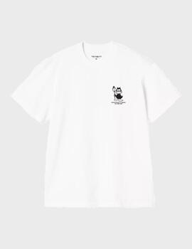 Camiseta Carhartt WIP S/SBumper Car T-Shirt Wht