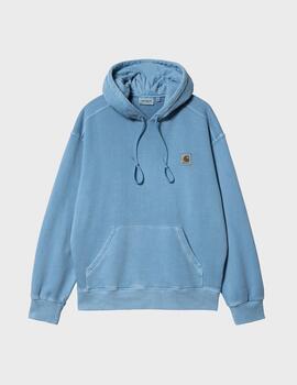 Sudadera Carhartt WIP Hooded Nelson Sweat Piscine