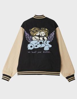 Bomber Obey Care Denim Varsity