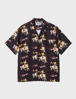 Camisa Carhartt S/S Black Jack