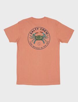Camiseta Salty Crew Blue Crabber