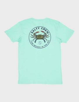 Camiseta Salty Crew Blue Crabber