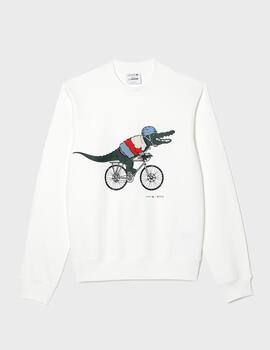 Sudadera Lacoste x Netflix Sex Education SH8202-00