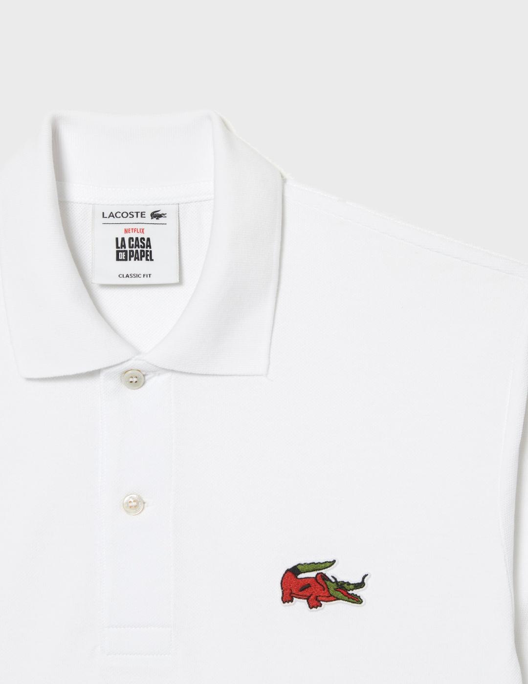Polo Lacoste x Netflix La casa de Papel PH7057-00
