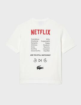 Camiseta Lacoste x Netflix TH7343-00