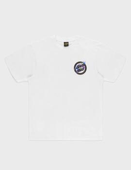 Camiseta Santa Cruz Holo Flamed Dot White