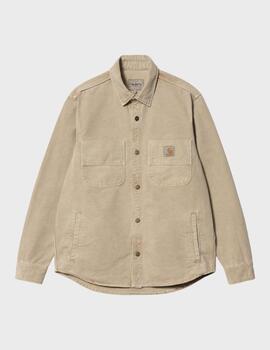 Camisa Carhartt WIP Glenn Shirt DustyHBrown