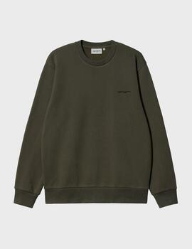 Sudadera Carhartt WIP Script Embroidery Sweat Cypr