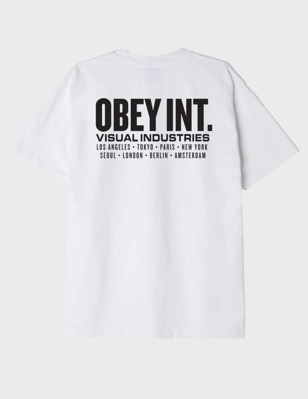 Camiseta Obey Visual Ind. Worldwide