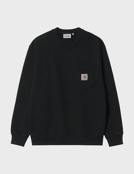 Sudadera Carhartt WIP Pocket Sweat Black