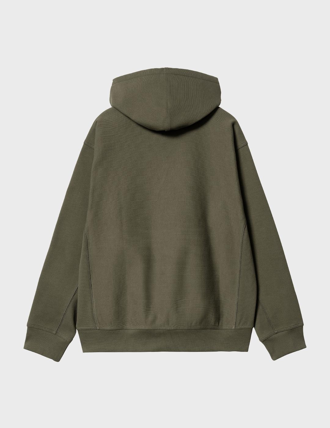 Sudadera Carhartt American Script Sweat Hooded