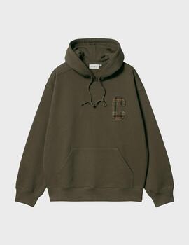 Sudadera Carhartt WIP Hooded Wiles Sweat Plant