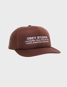 Gorra Obey Studios Trucker