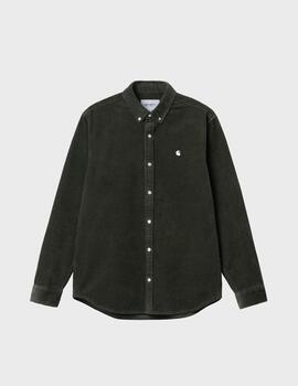 Camisa Carhartt WIP Madison Cord Plant/Wax