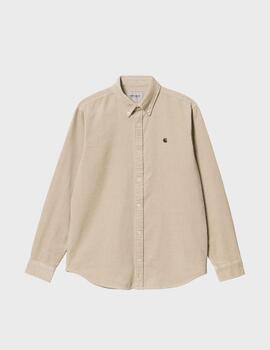 Camisa Carhartt WIP Madison Cord Wall/Black