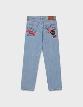 Pantalón Grimey The Sweet Burn Wbl-WashedBlue