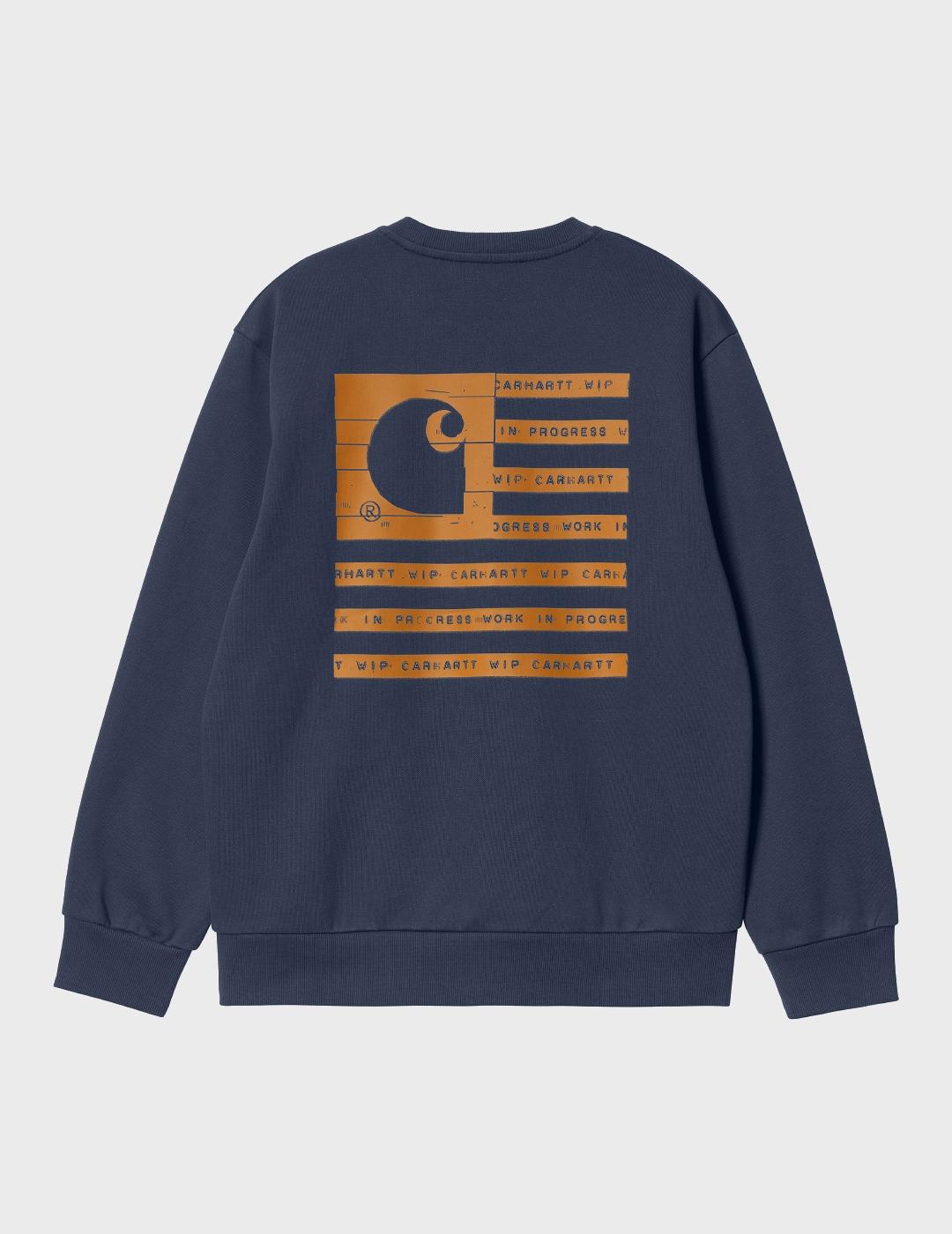 Sudadera Carhartt Label State Flag