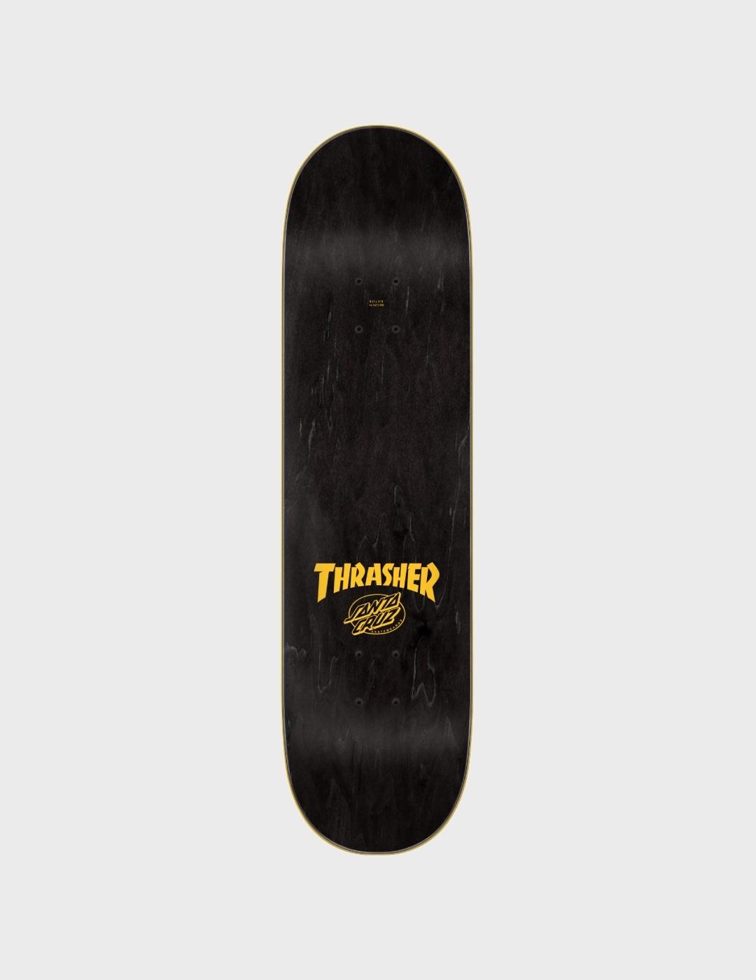 Tabla Santa Cruz x Thrasher Screaming Flame Logo 8