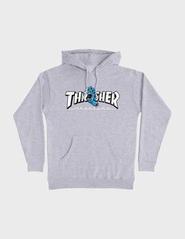 Sudadera Santa Cruz x Thrasher Hood Screaming Logo