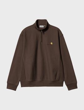 Sudadera Carhartt WIP Half Zip American Script Tob