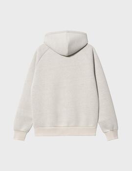 Sudadera Carhartt WIP Car-Lux Hooded SaltGrey