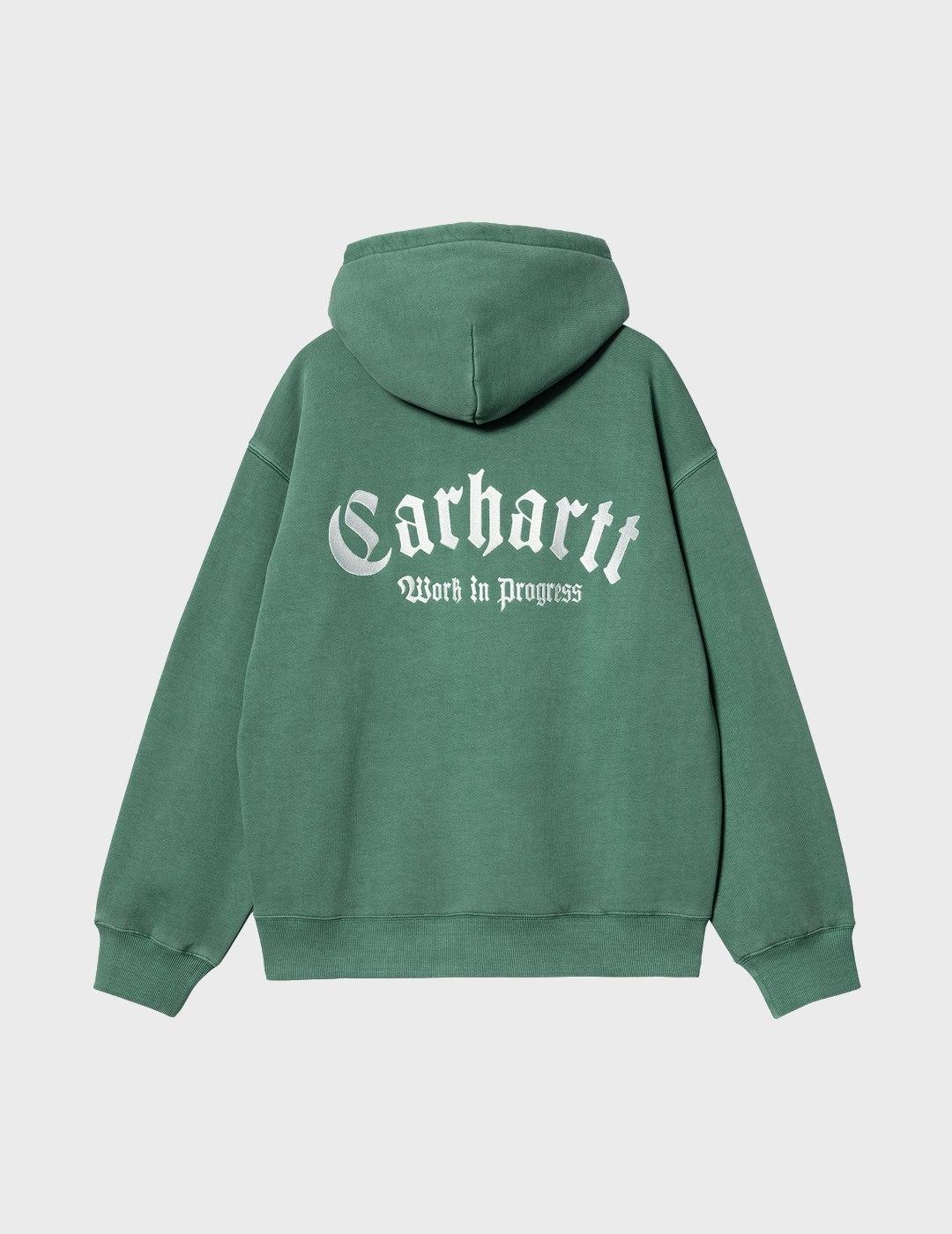 Sudadera Carhartt WIP Hooded Onyx Script Sweat ChW