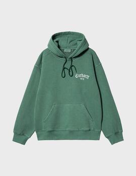 Sudadera Carhartt WIP Hooded Onyx Script Sweat ChW