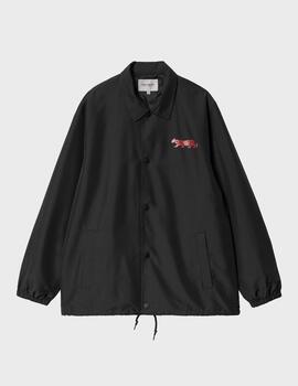 Chaqueta Carhartt WIP Rocky Coach Black/Samba/Whit