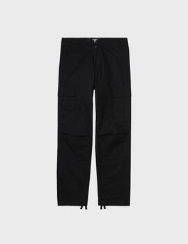 Pantalón Carhartt WIP Regular Cargo Black Rinsed