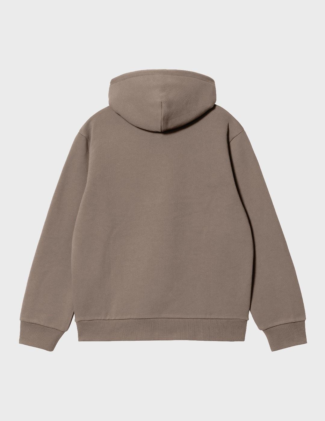 Sudadera Carhartt WIP Hooded Sweat Branch/Rattan