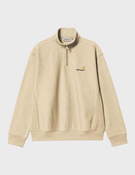 Sudadera Carhartt WIP HalfZip American Script ratn