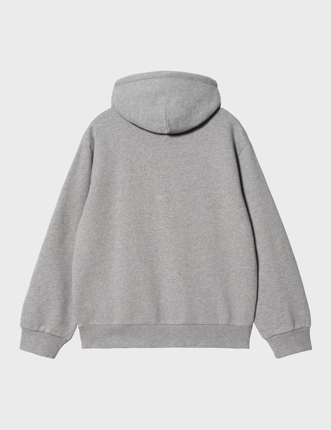 Sudadera Carhartt WIP Hooded Sweat GreyHeather/Ch