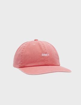 Gorra Obey Pigment Lowercase 6 Panel Stra