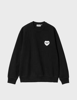 Sudadera Carhartt WIP Heart Bandana Sweat Black