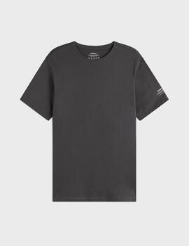 Camiseta S/S Ecoalf Chester para Hombre Gris