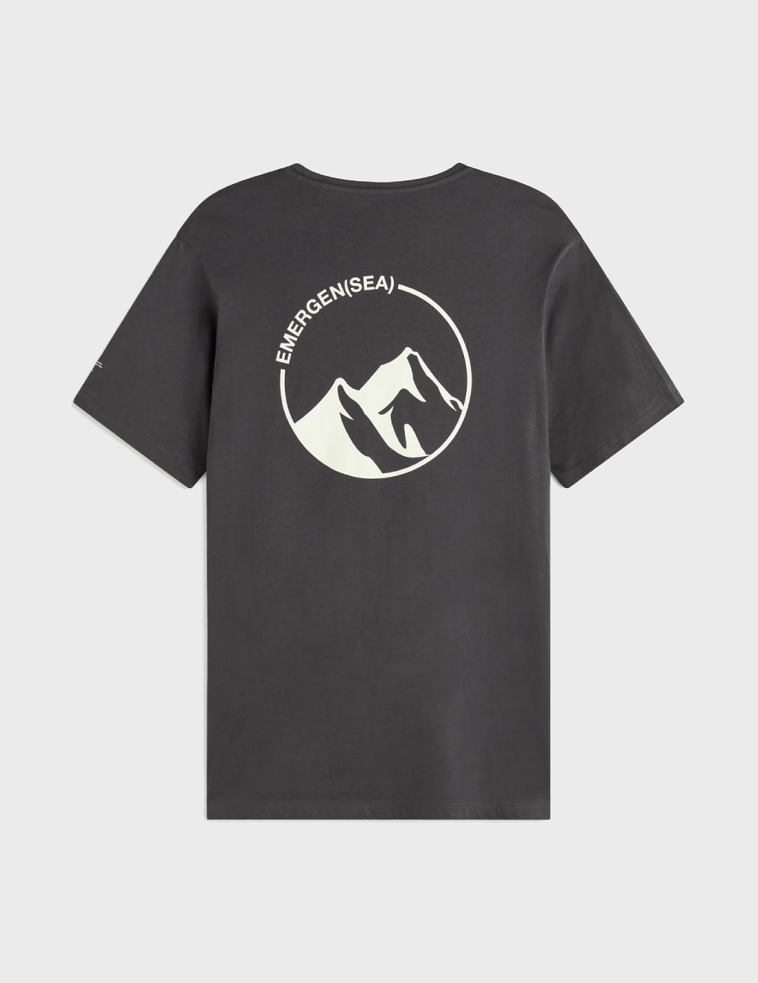 Camiseta S/S Ecoalf Chester para Hombre Gris