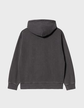 Sudadera Carhartt WIP Hooded Nelson Sweat Charcoal