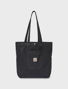 Bolso Carhartt WIP Garrison Tote Black Stone Dyed