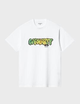 Camiseta Carhartt WIP S/s Drip White