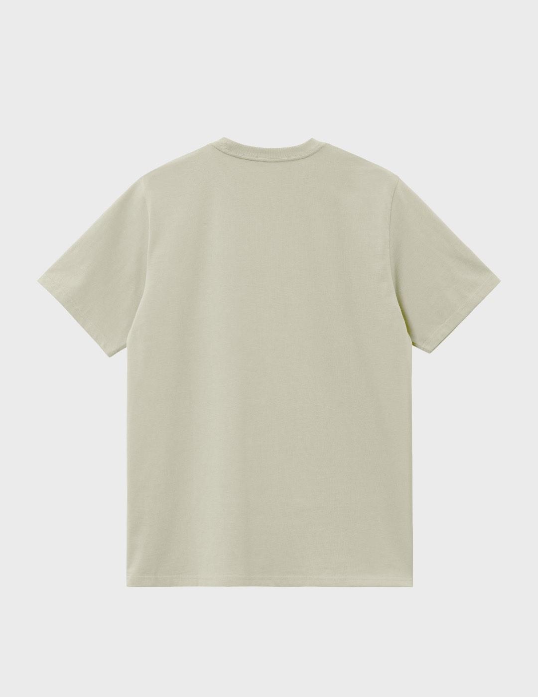 Camiseta Carhartt Wip S/s Madison Beryl/White