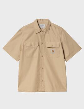 Camisa Carhartt WIP S/s Craft Sable