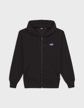 Sudadera Dickies Summerdale Zip Throug Black