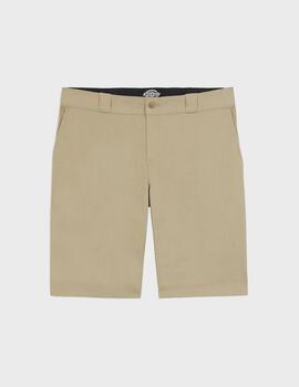 Pantalón Dickies Slim Work Flex Short Khaki