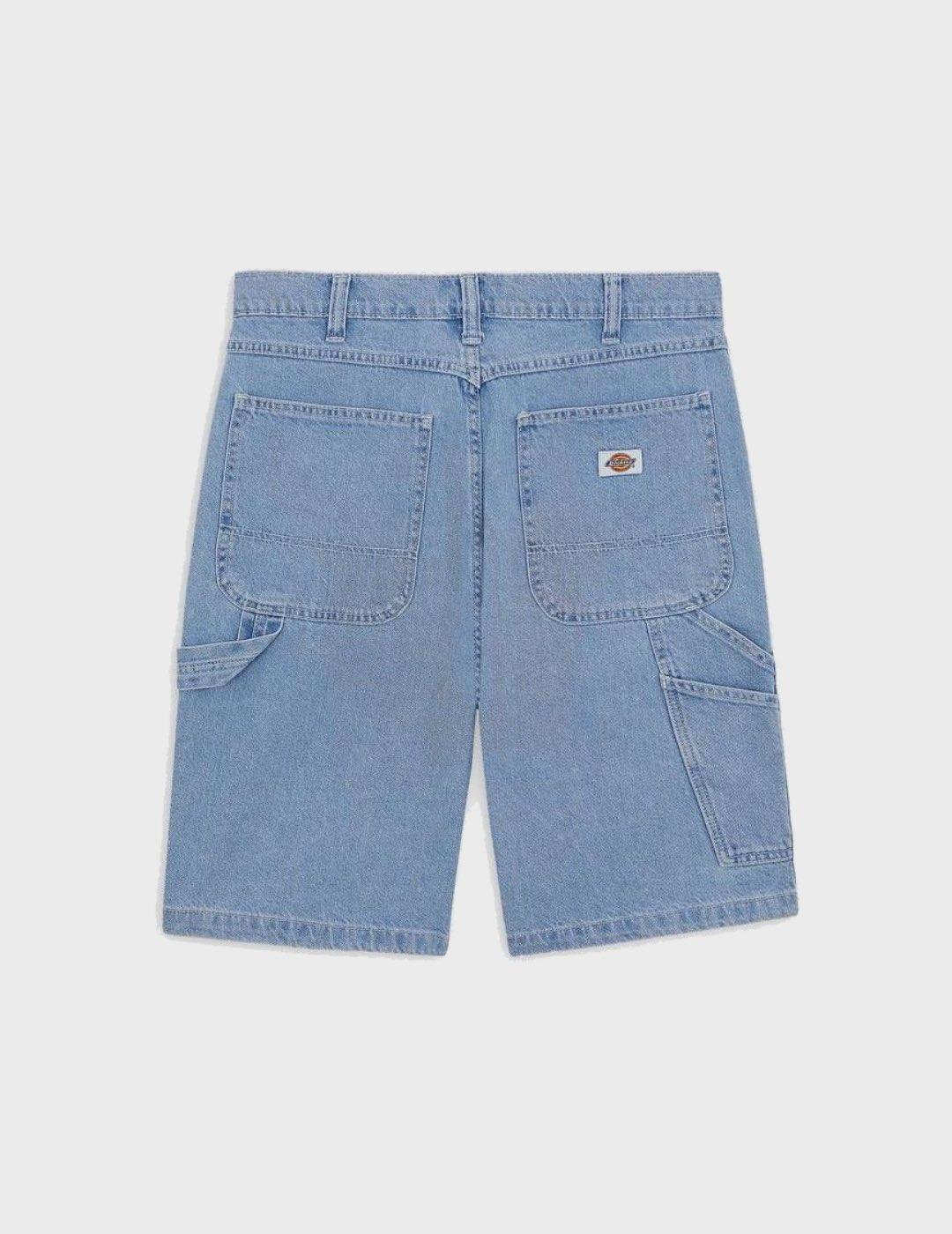 Pantalón Dickies Garyville Denim Short Vntg Blue