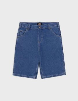 Pantalón Dickies Garyville Denim Short ClassicBlue