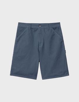 Pantalón Carhartt WIP Single Knee Short Stormblue