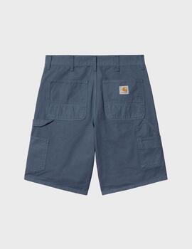 Pantalón Carhartt WIP Single Knee Short Stormblue