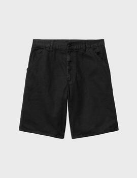 Pantalón Carhartt WIP Single Knee Short Black