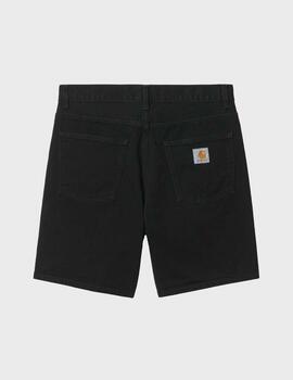 Pantalón Carhartt WIP Newel Short Black One Wash